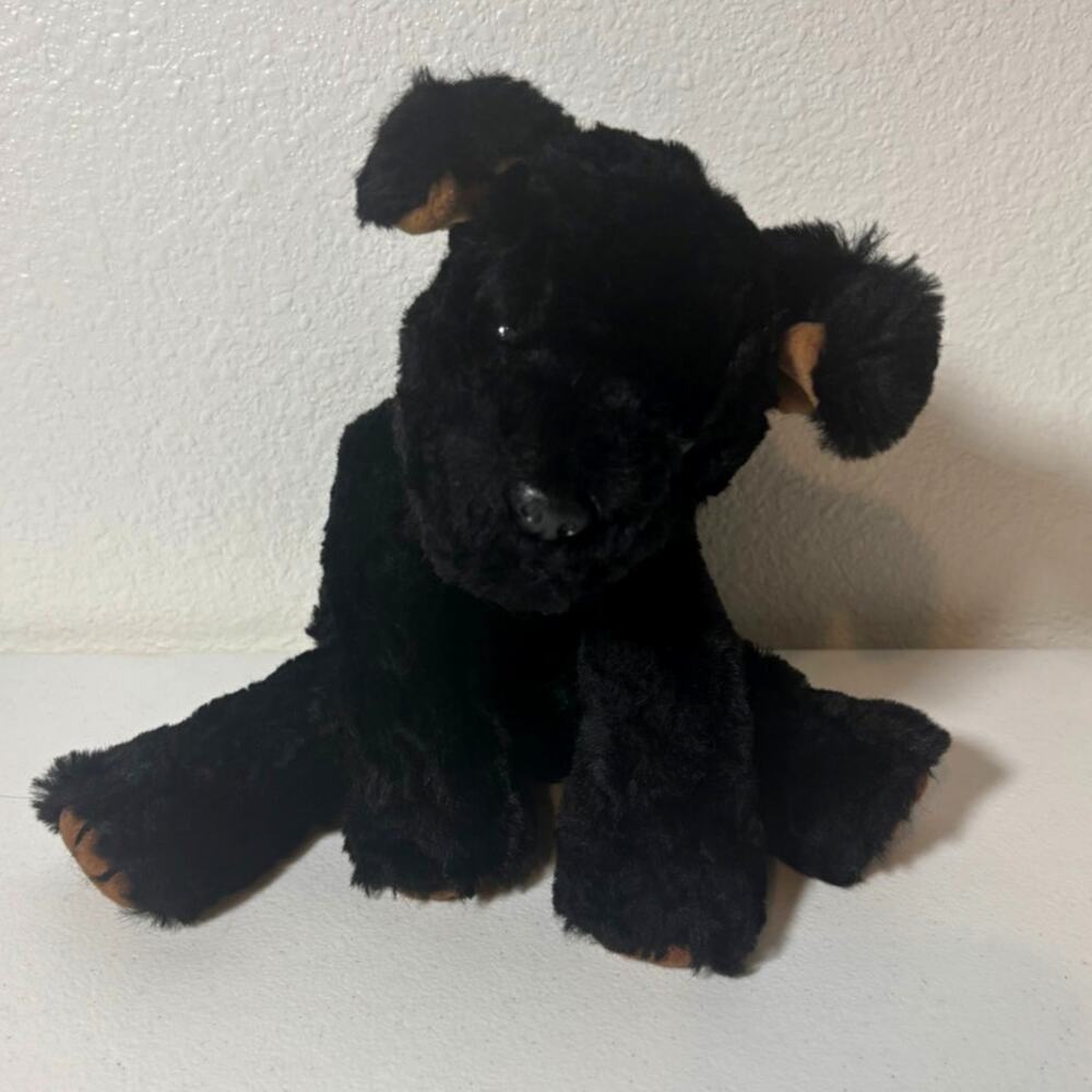 TY Classic NWT Pepper Black Terrier Puppy Dog 1996 Vintage Stuffed Animal Plush